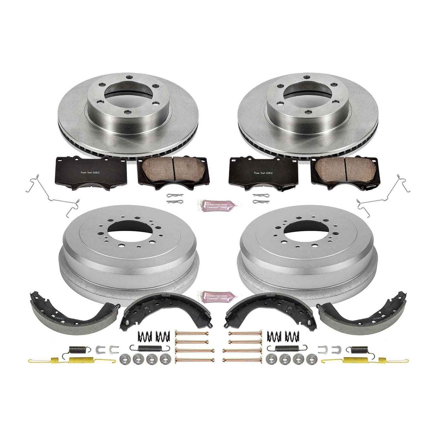 PowerStop Power Stop 03-06 Toyota Tundra Front & Rear Autospecialty Brake Kit KOE15214DK