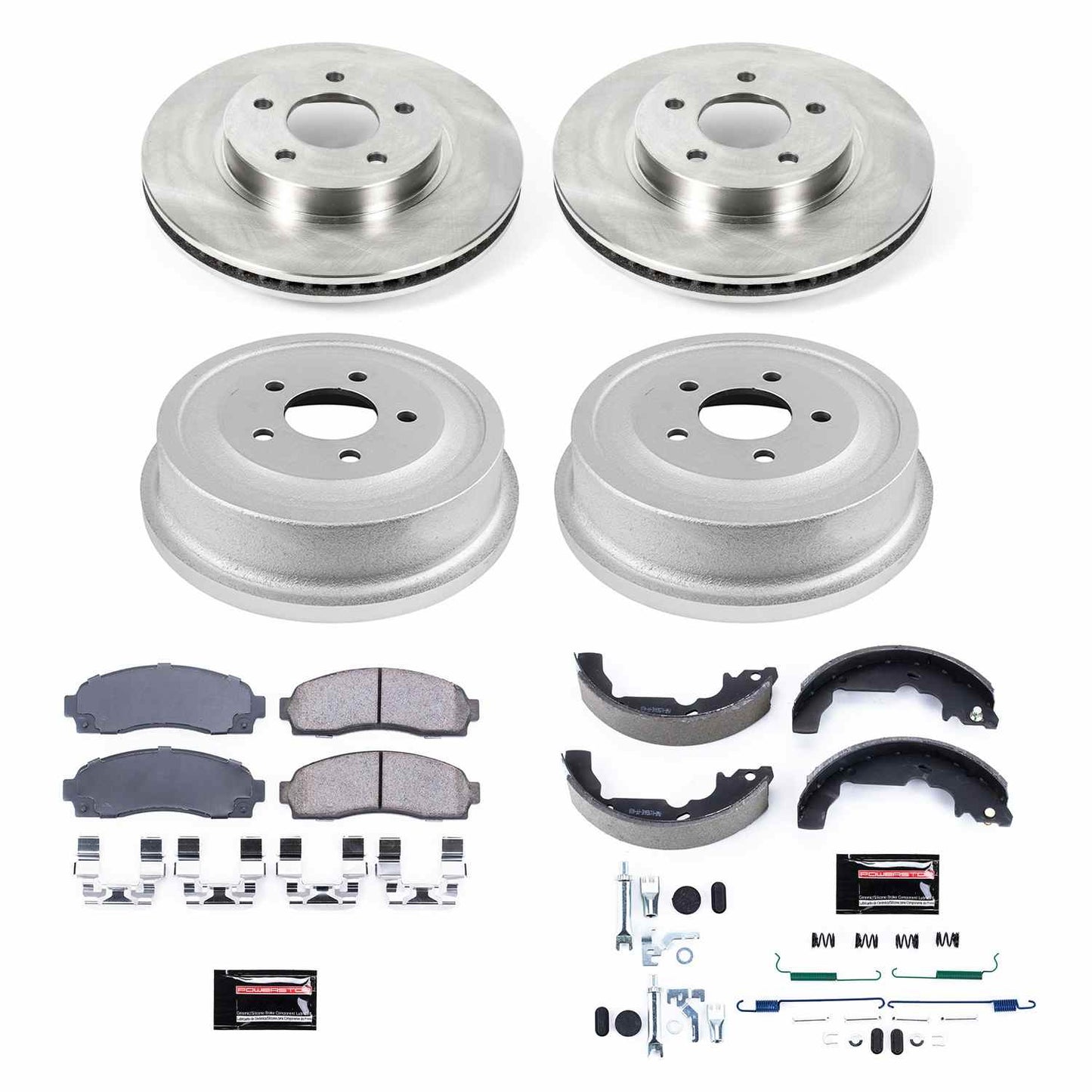 PowerStop Power Stop 02-07 Saturn Vue Front & Rear Autospecialty Brake Kit KOE15219DK