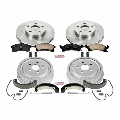 PowerStop Power Stop 03-05 Chevrolet Cavalier Front & Rear Autospecialty Brake Kit KOE15221DK
