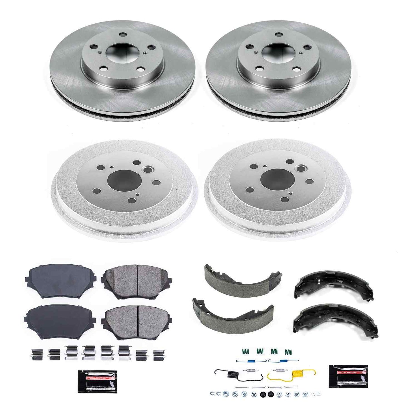 PowerStop Power Stop 2003 Toyota RAV4 Front & Rear Autospecialty Brake Kit KOE15229DK