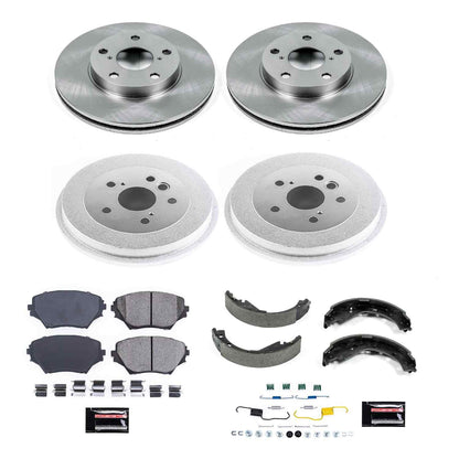 PowerStop Power Stop 2003 Toyota RAV4 Front & Rear Autospecialty Brake Kit KOE15229DK