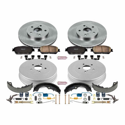 PowerStop Power Stop 04-10 Toyota Sienna Front & Rear Autospecialty Brake Kit KOE15230DK