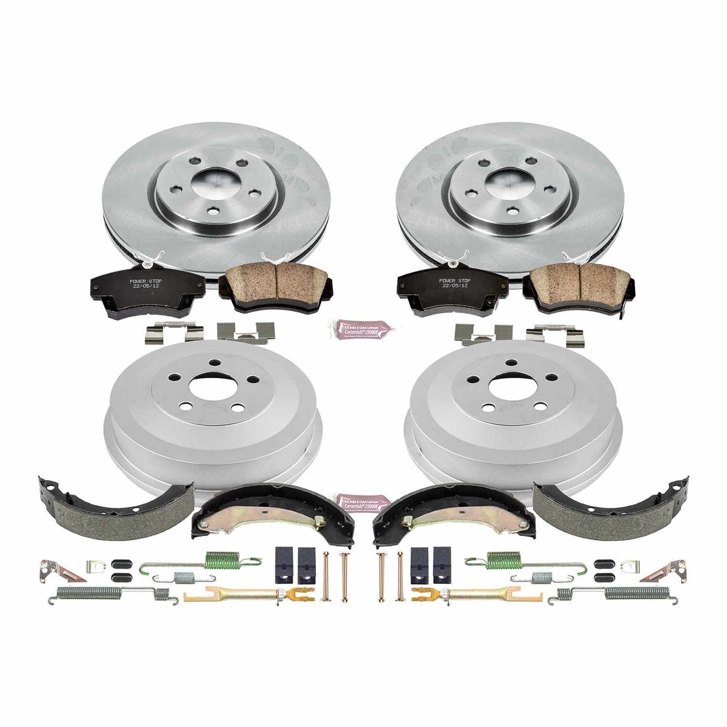 PowerStop Power Stop 2004 Chrysler PT Cruiser Front & Rear Autospecialty Brake Kit KOE15233DK