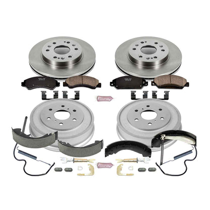 PowerStop Power Stop 05-07 Chevrolet Silverado 1500 2WD Front & Rear Autospecialty Brake Kit KOE15237DK