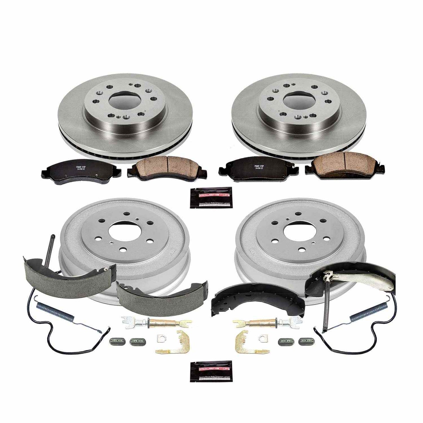 PowerStop Power Stop 07-08 Chevrolet Silverado 1500 2WD Front & Rear Autospecialty Brake Kit KOE15238DK