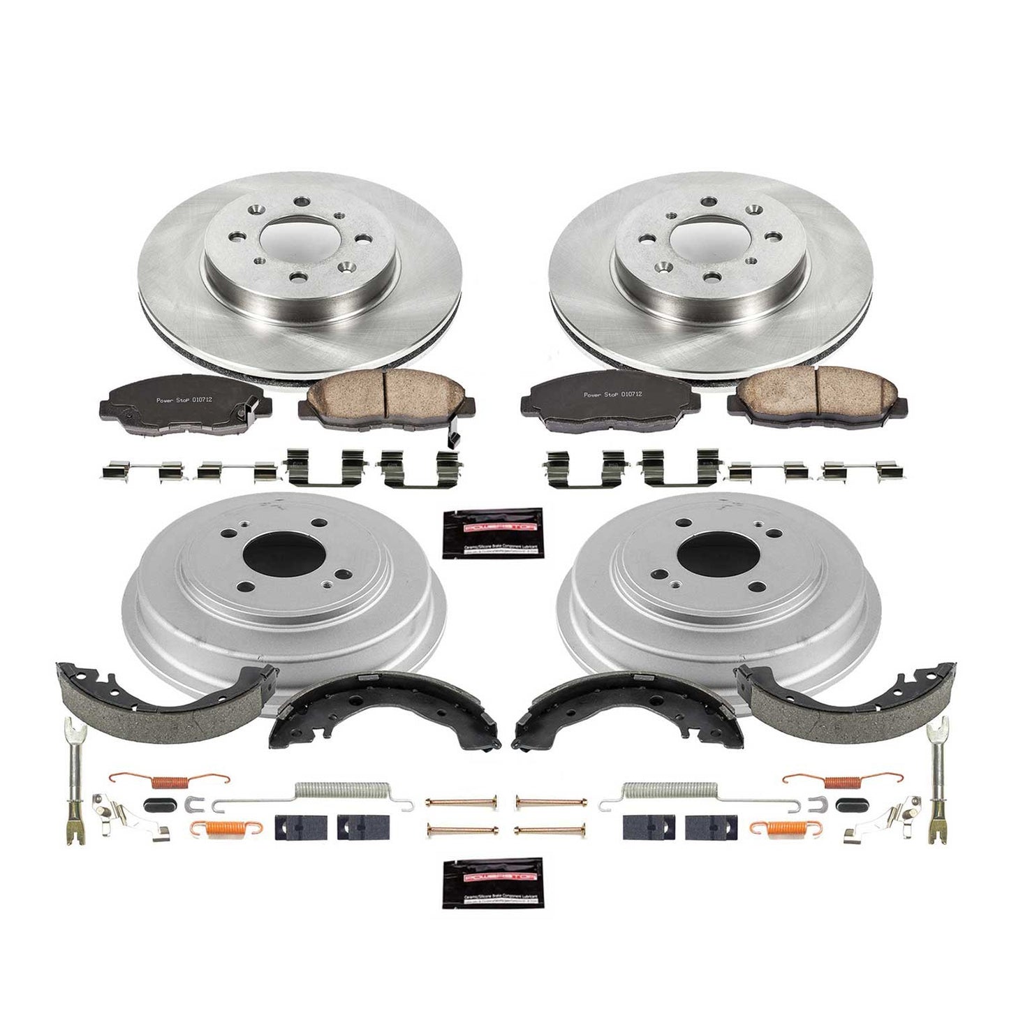 PowerStop Power Stop 10-14 Honda Insight Front & Rear Autospecialty Brake Kit KOE15247DK
