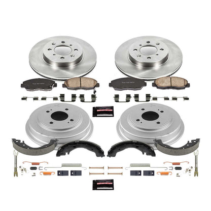 PowerStop Power Stop 10-14 Honda Insight Front & Rear Autospecialty Brake Kit KOE15247DK