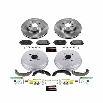 PowerStop Power Stop 07-15 Toyota Yaris Front & Rear Autospecialty Brake Kit KOE15249DK