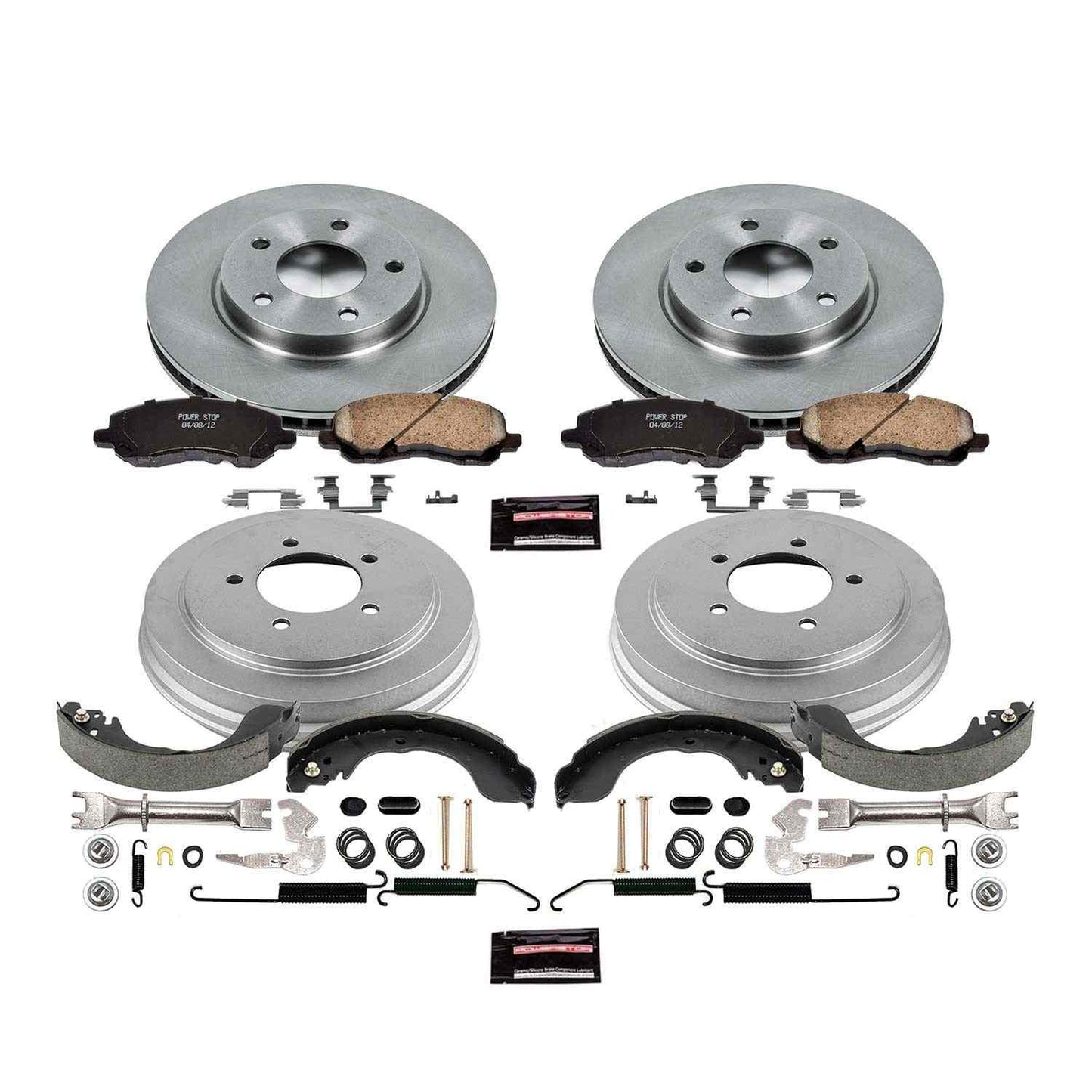 PowerStop Power Stop 07-12 Dodge Caliber Front & Rear Autospecialty Brake Kit KOE15251DK