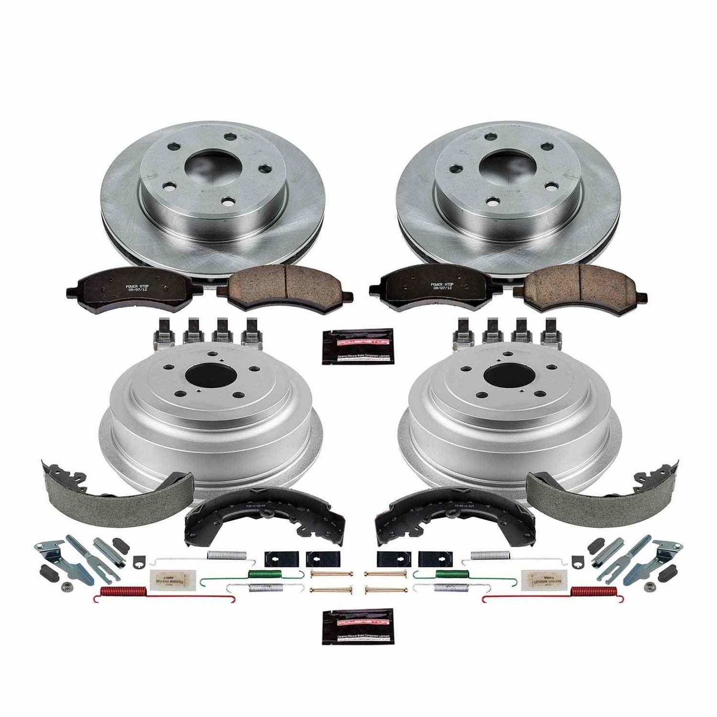 PowerStop Power Stop 05-10 Dodge Dakota Front & Rear Autospecialty Brake Kit KOE15254DK