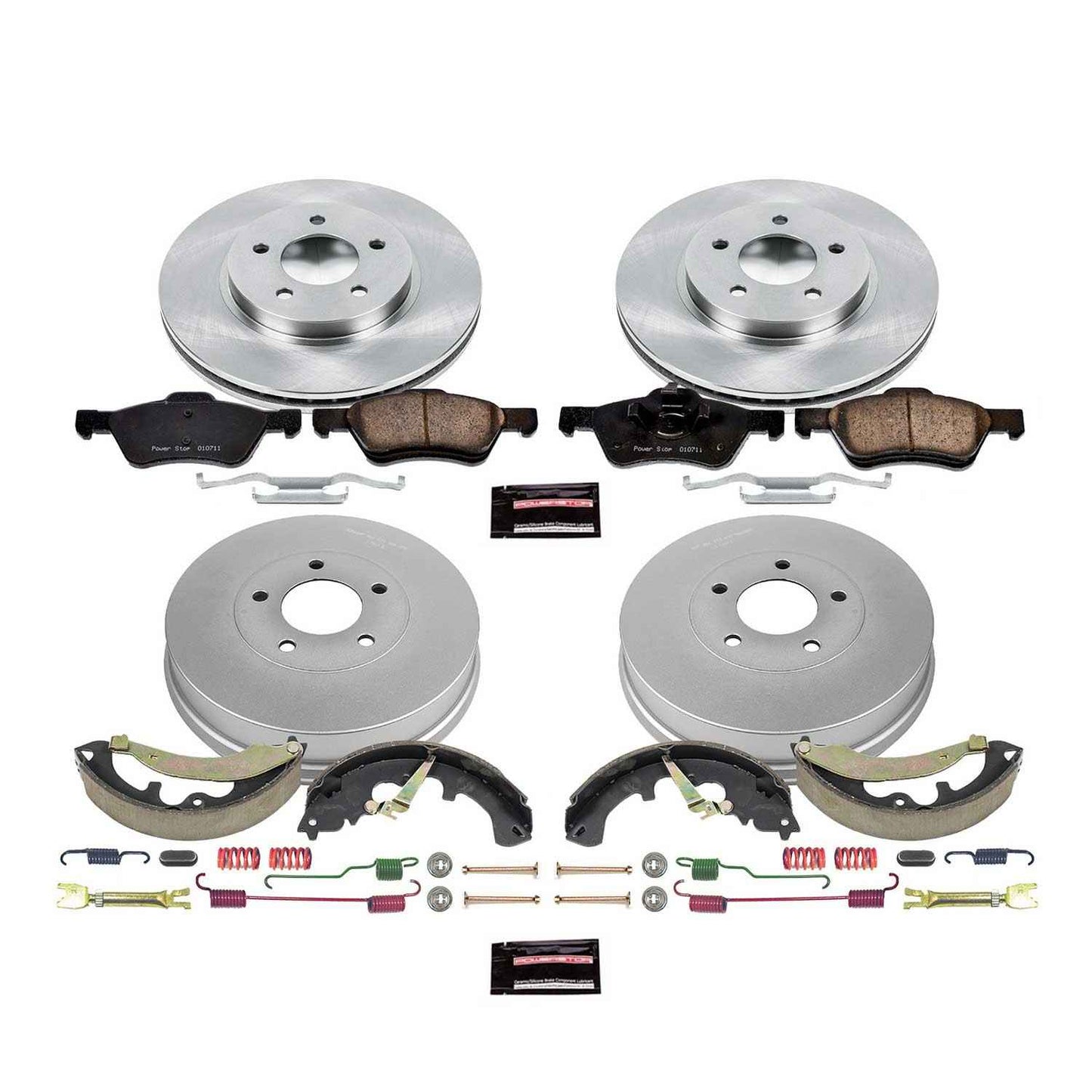 PowerStop Power Stop 08-10 Ford Escape Front & Rear Autospecialty Brake Kit KOE15255DK
