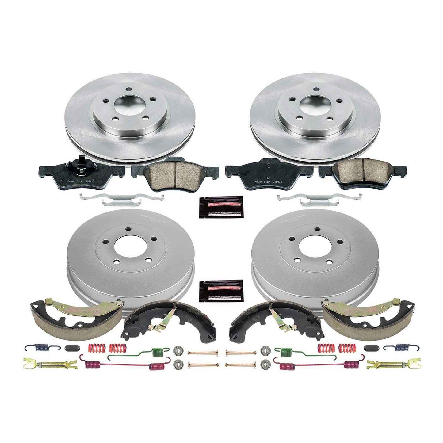 PowerStop Power Stop 09-10 Ford Escape Front & Rear Autospecialty Brake Kit KOE15256DK