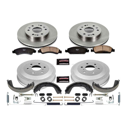 PowerStop Power Stop 09-13 Chevrolet Silverado 1500 2WD Front & Rear Autospecialty Brake Kit KOE15263DK