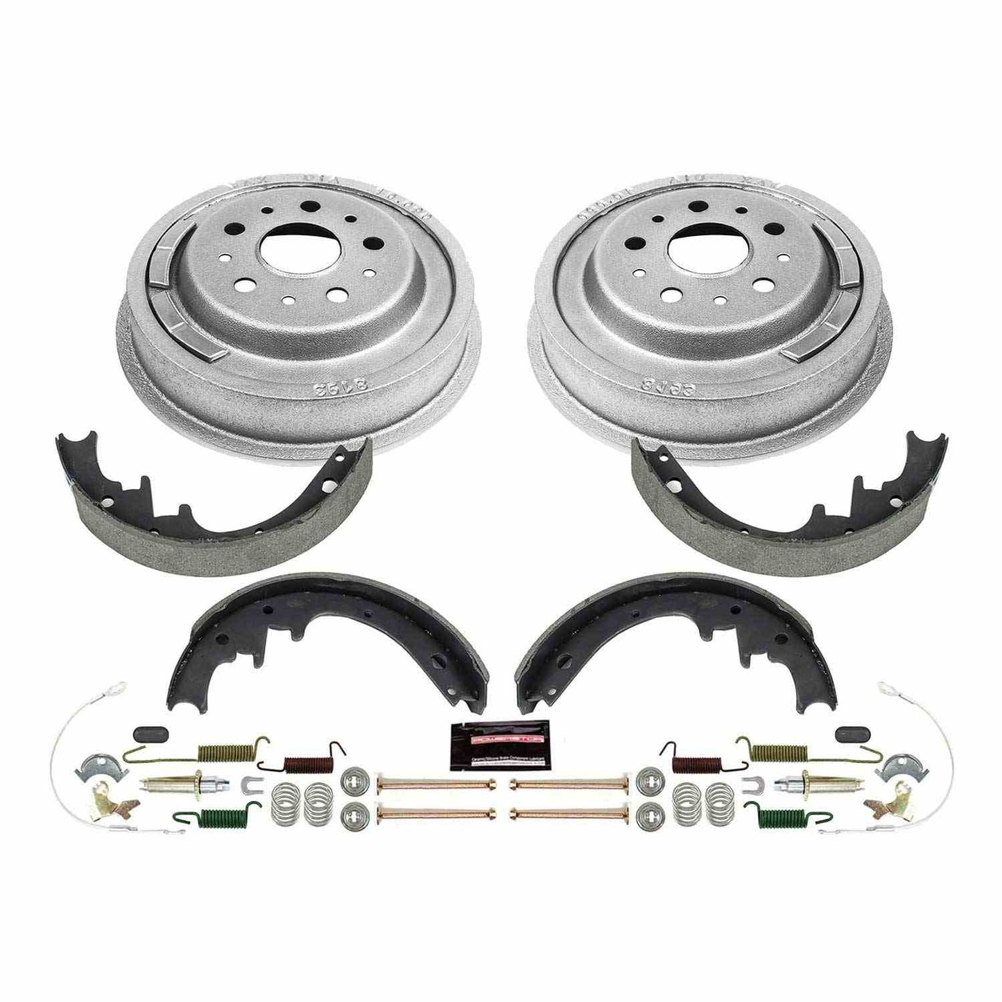 PowerStop Power Stop 67-69 Mercury Cougar Rear Autospecialty Drum Kit KOE15270DK