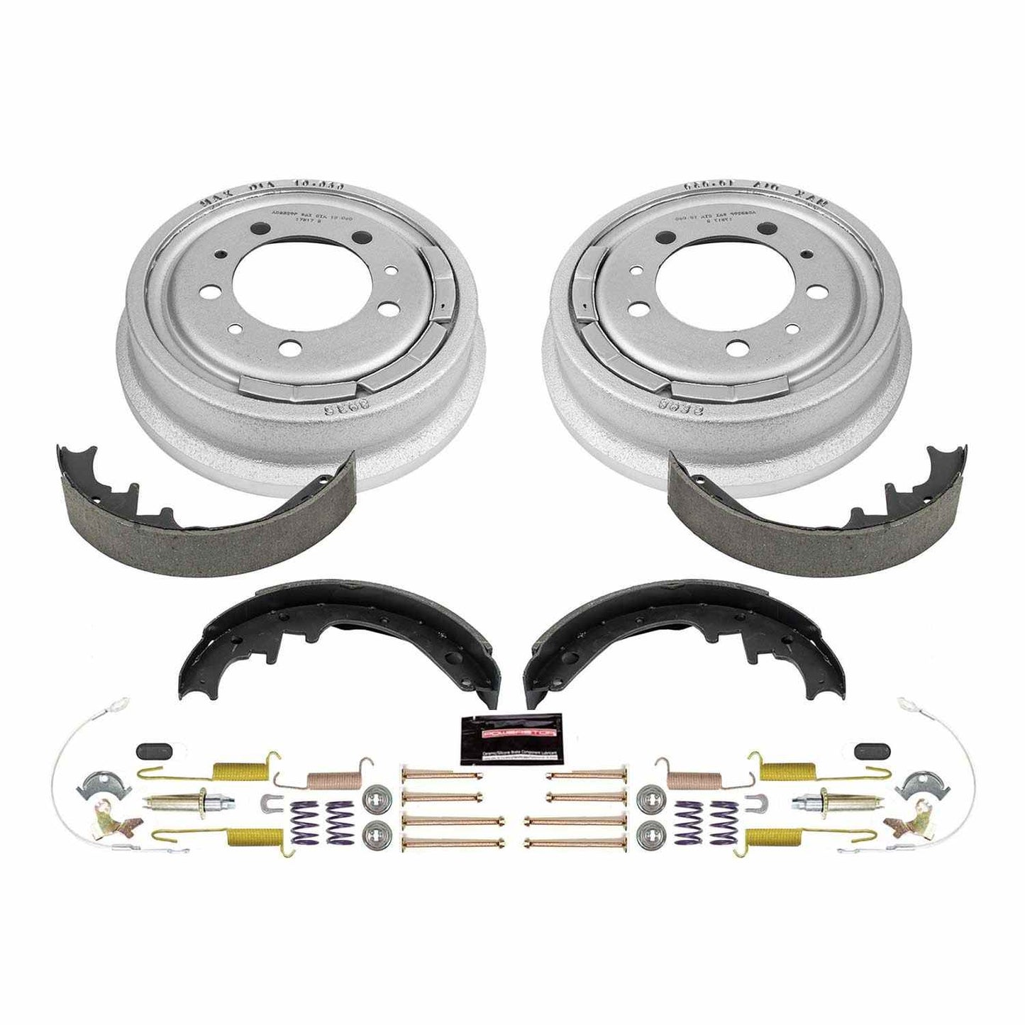 PowerStop Power Stop 82-83 Jeep CJ5 Rear Autospecialty Drum Kit KOE15277DK
