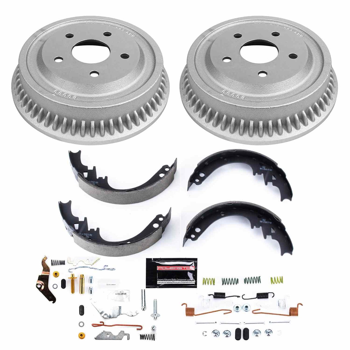 PowerStop Power Stop 94-99 Doge Ram 1500 Rear Autospecialty Drum Kit KOE15283DK
