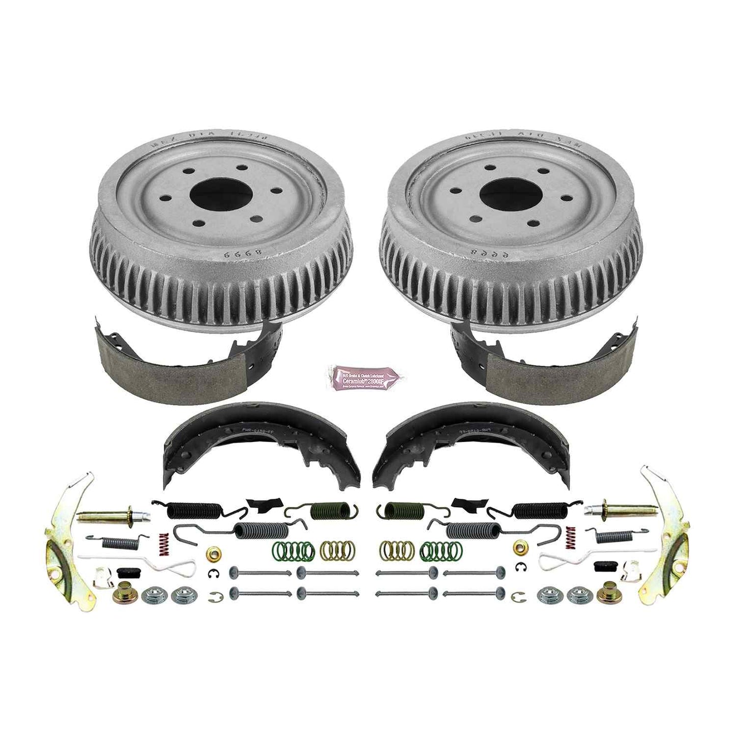 PowerStop Power Stop 99-00 Cadillac Escalade Rear Autospecialty Drum Kit KOE15285DK