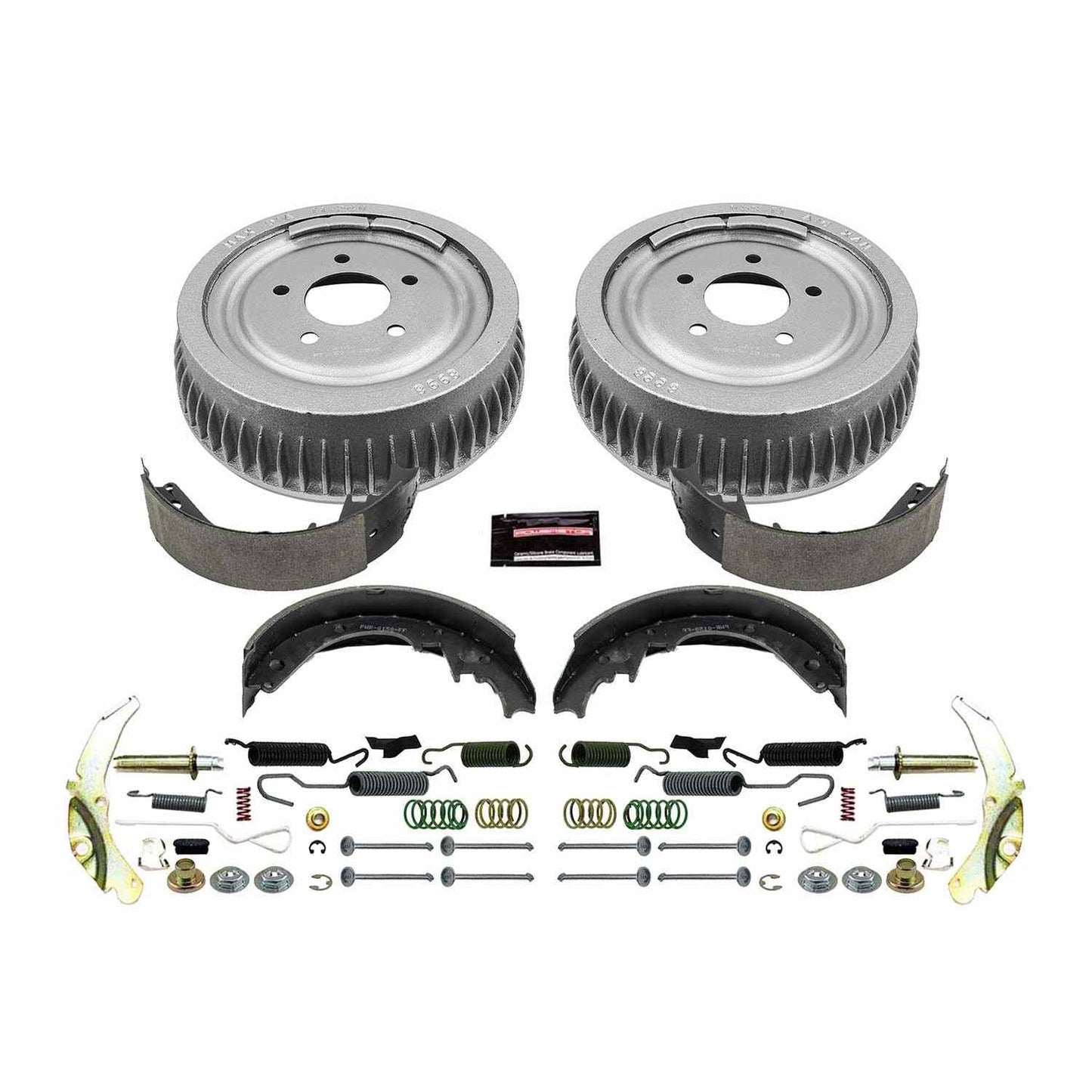 PowerStop Power Stop 96-02 Chevrolet Express Van 1500 Rear Autospecialty Drum Kit KOE15286DK