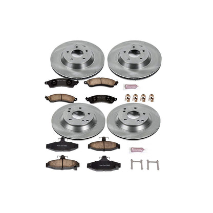 PowerStop Power Stop 88-96 Chevrolet Corvette Front & Rear Autospecialty Brake Kit KOE1528