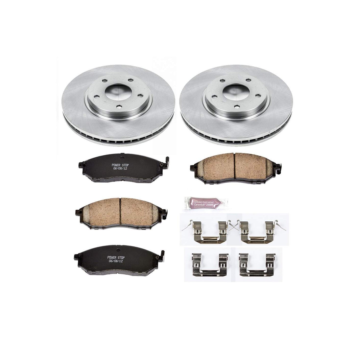 PowerStop Power Stop 03-04 Infiniti M45 Front Autospecialty Brake Kit KOE152