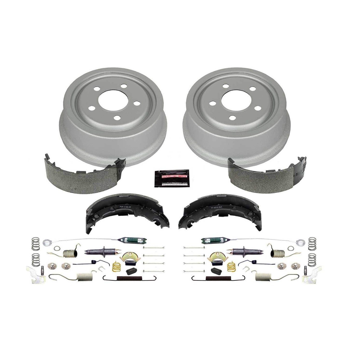 PowerStop Power Stop 92-01 Jeep Cherokee Rear Autospecialty Drum Kit KOE15300DK