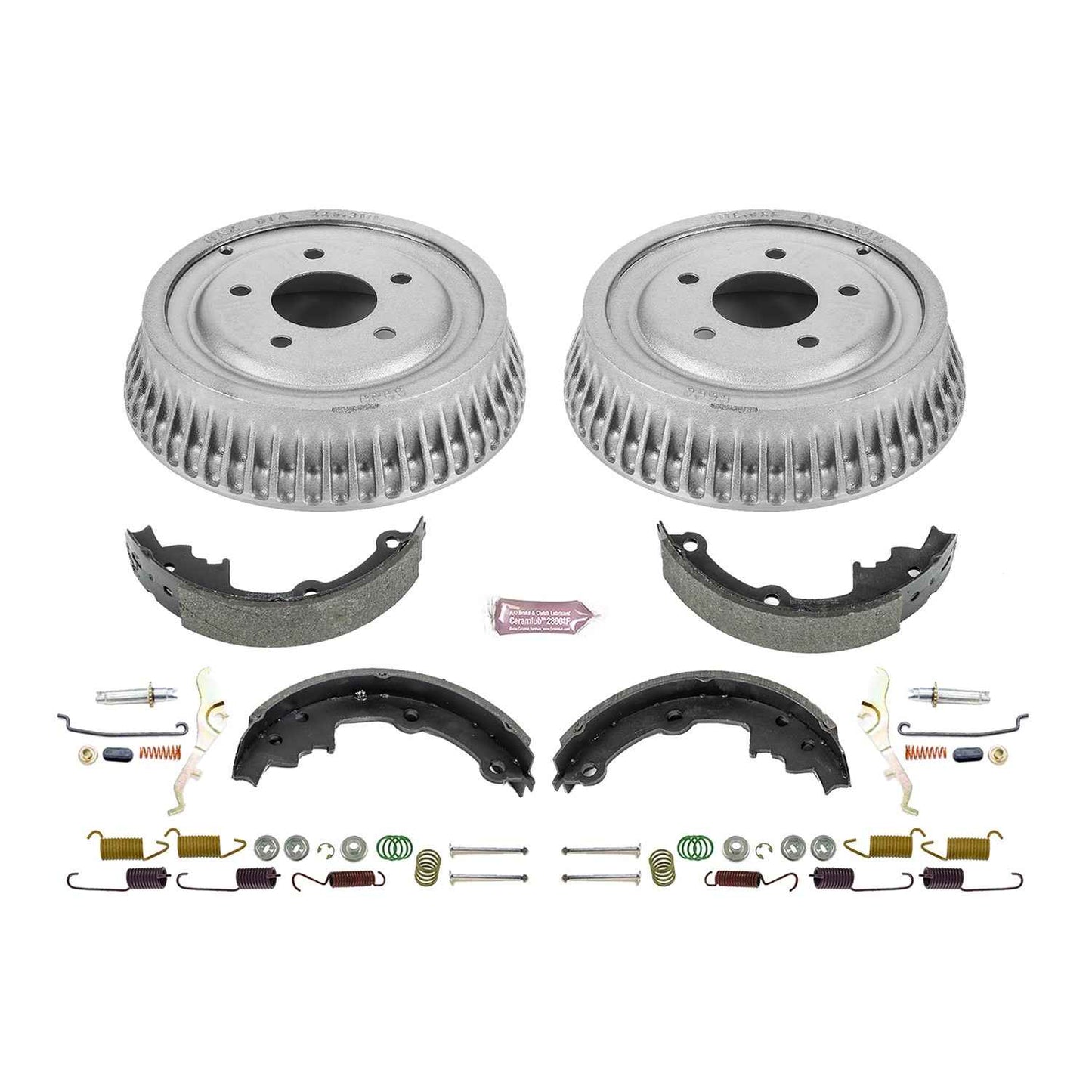 PowerStop Power Stop 85-86 Cadillac DeVille Rear Autospecialty Drum Kit KOE15305DK