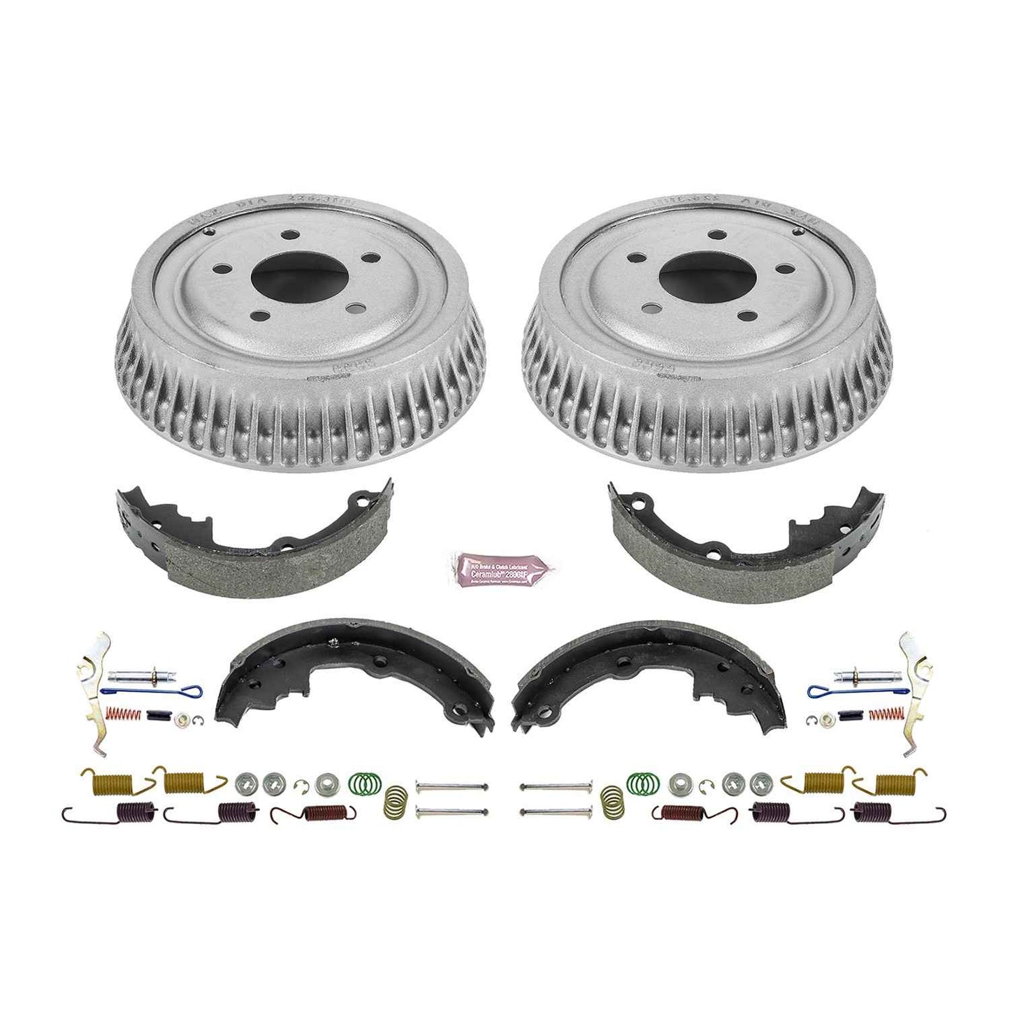PowerStop Power Stop 84-92 Buick Century Rear Autospecialty Drum Kit KOE15306DK