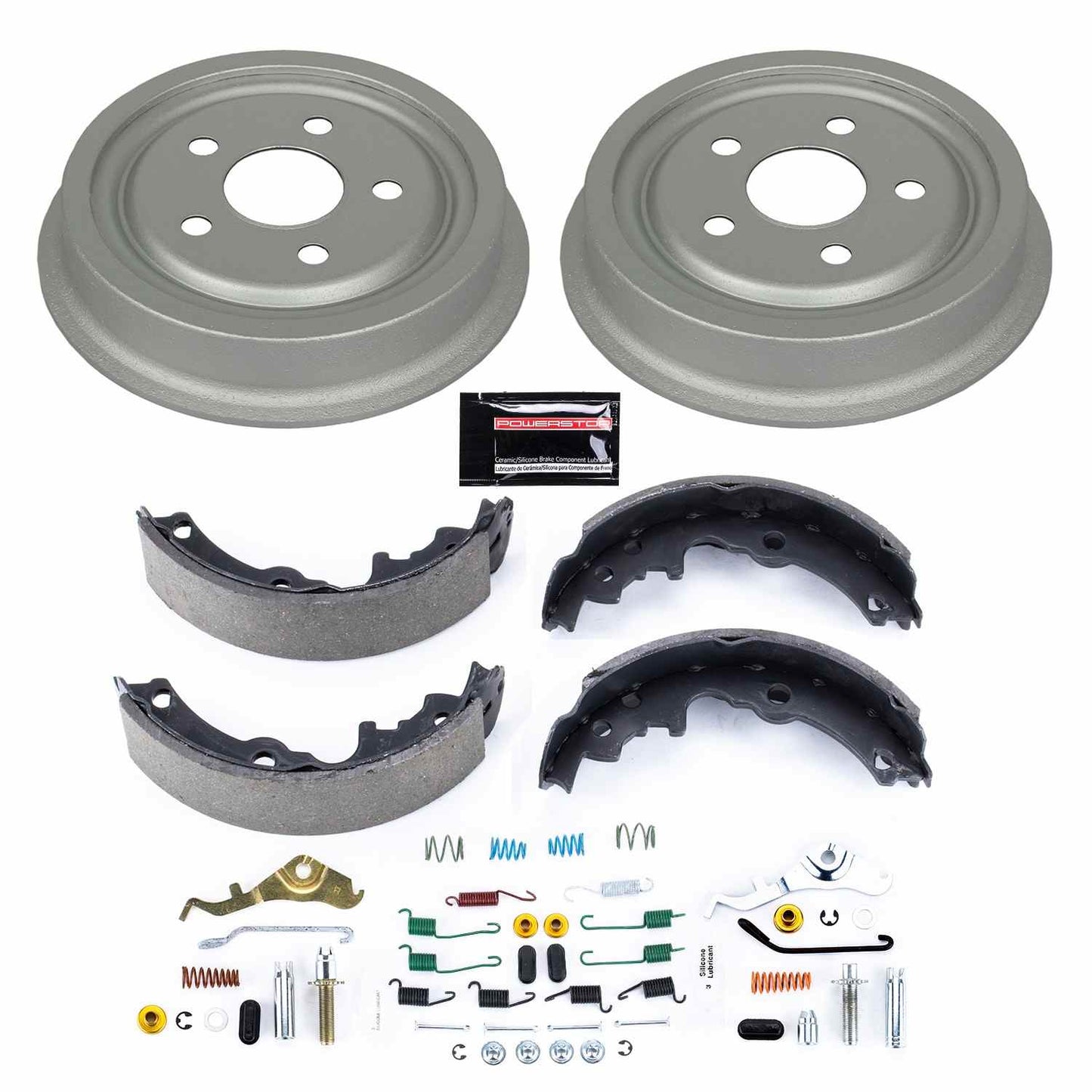 PowerStop Power Stop 90-95 Chevrolet Cavalier Rear Autospecialty Drum Kit KOE15307DK