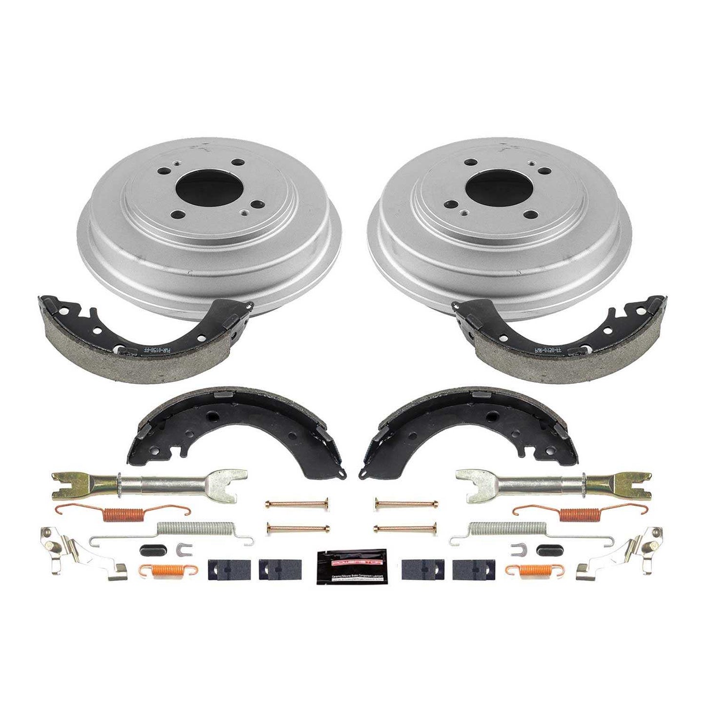 PowerStop Power Stop 2001 Honda Civic Coupe Rear Autospecialty Drum Kit KOE15310DK