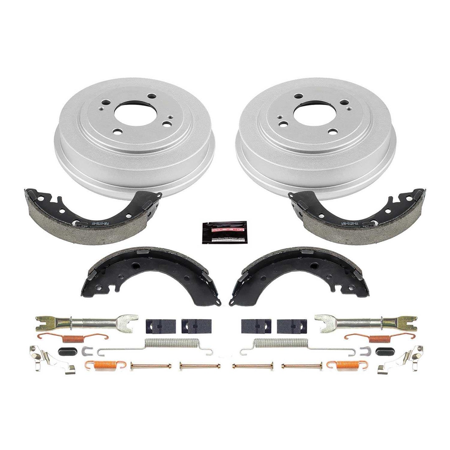 PowerStop Power Stop 07-08 Honda Fit Rear Autospecialty Drum Kit KOE15311DK