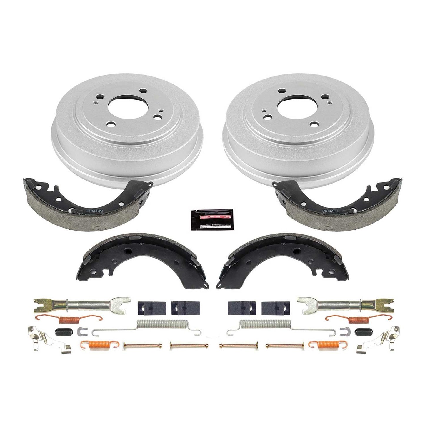 PowerStop Power Stop 07-08 Honda Fit Rear Autospecialty Drum Kit KOE15311DK