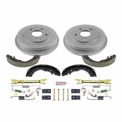 PowerStop Power Stop 03-07 Honda Accord Coupe Rear Autospecialty Drum Kit KOE15318DK