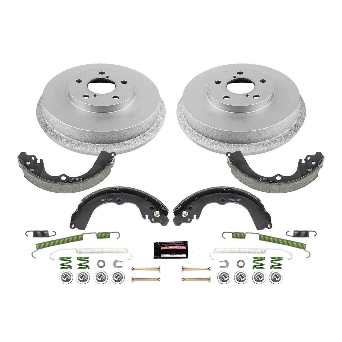 PowerStop Power Stop 2002 Subaru Impreza Outback Rear Autospecialty Drum Kit KOE15332DK