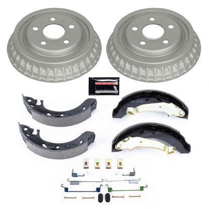 PowerStop Power Stop 95-96 Chrysler Cirrus Rear Autospecialty Drum Kit KOE15333DK