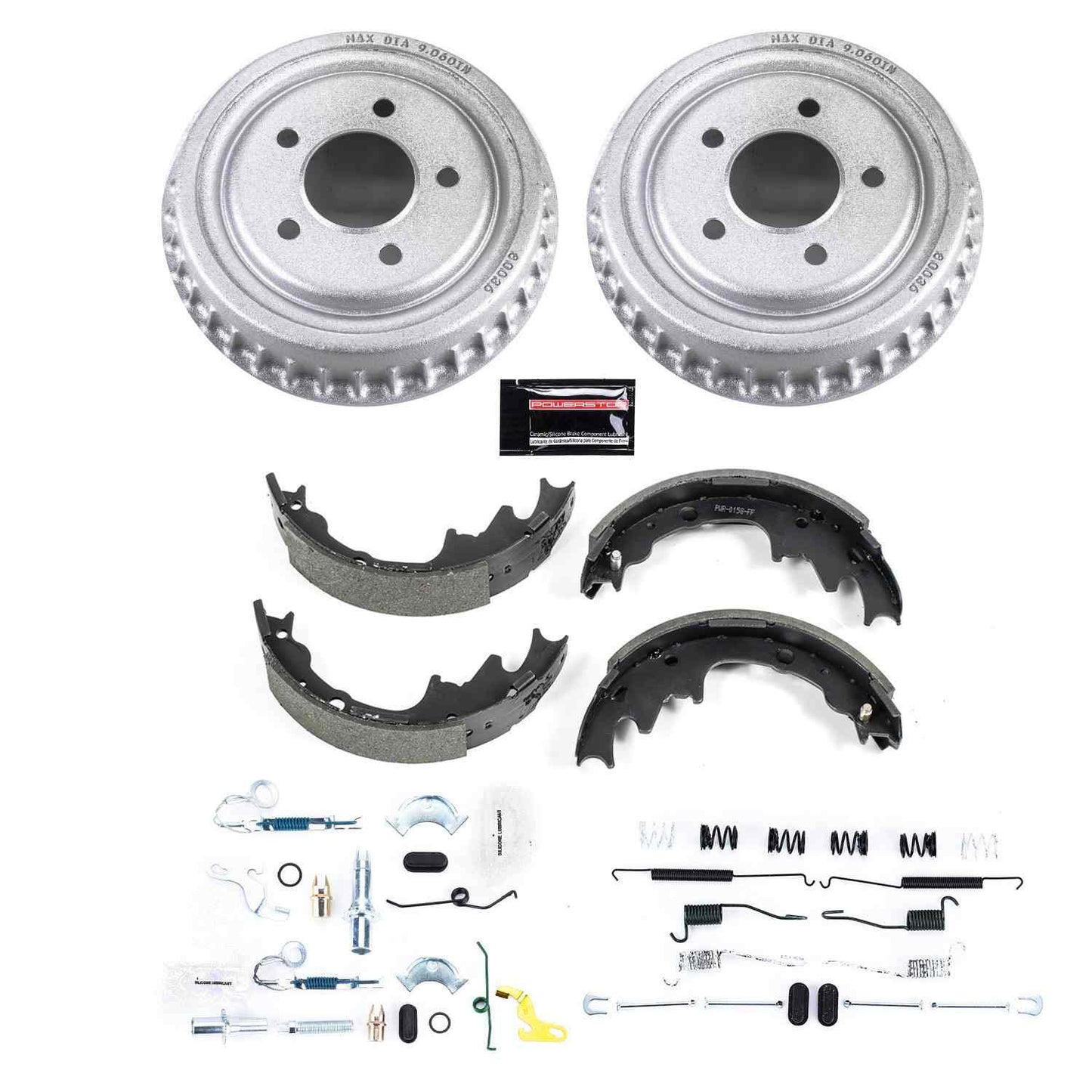 PowerStop Power Stop 98-09 Ford Ranger 4WD Rear Autospecialty Drum Kit KOE15335DK