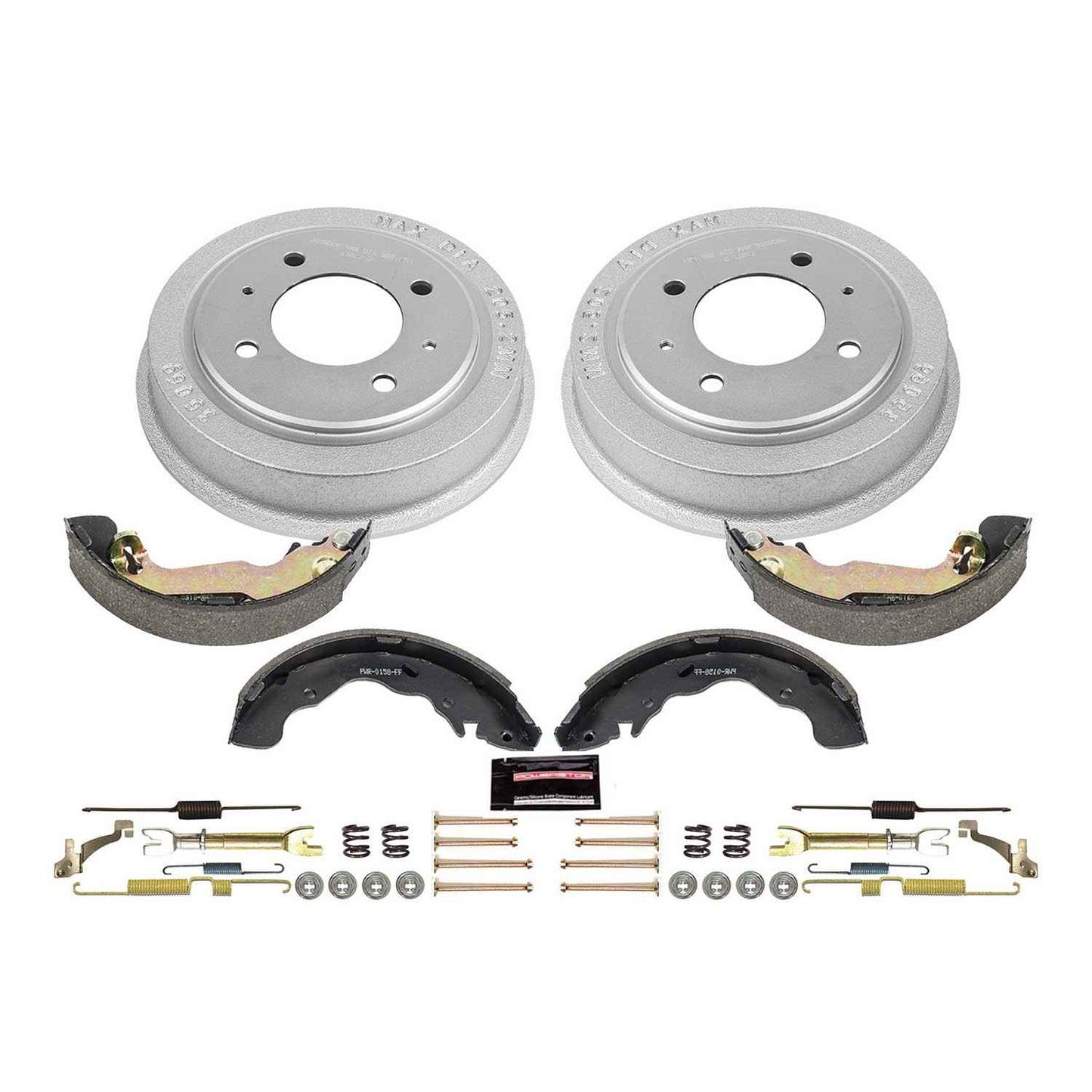 PowerStop Power Stop 97-00 Hyundai Elantra Rear Autospecialty Drum Kit KOE15337DK