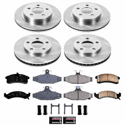 PowerStop Power Stop 1993 Chevrolet Camaro Front & Rear Autospecialty Brake Kit KOE1533
