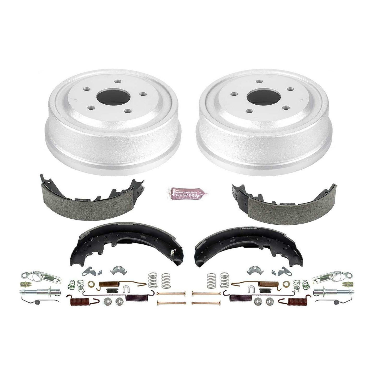 PowerStop Power Stop 00-01 Dodge Ram 1500 Rear Autospecialty Drum Kit KOE15344DK