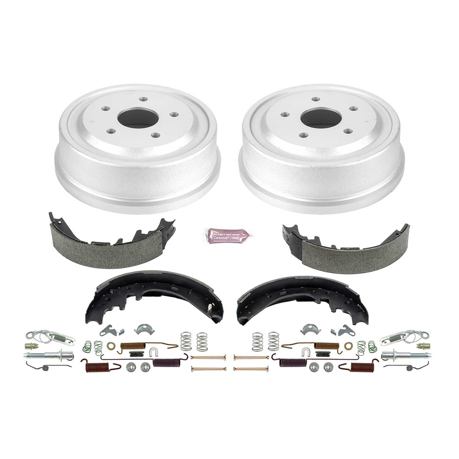 PowerStop Power Stop 00-01 Dodge Ram 1500 Rear Autospecialty Drum Kit KOE15344DK