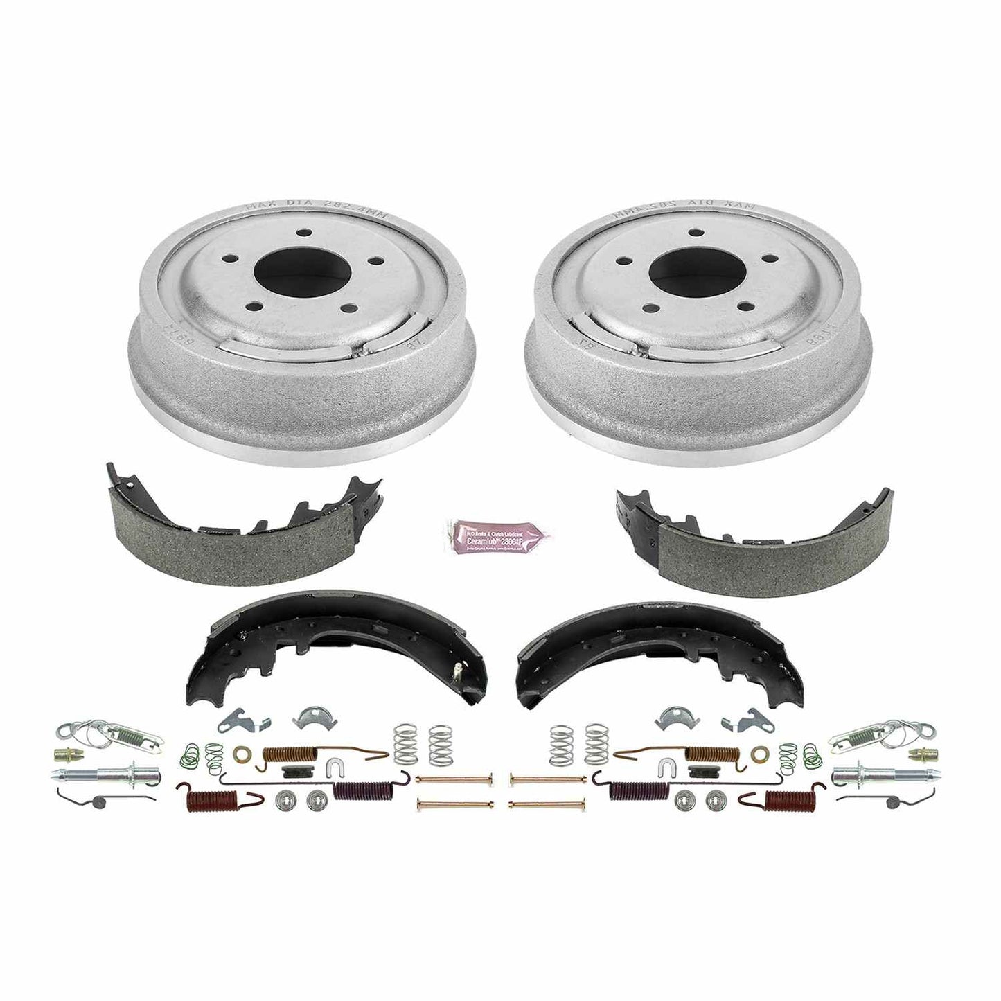 PowerStop Power Stop 97-99 Ford E-150 Rear Autospecialty Drum Kit KOE15347DK