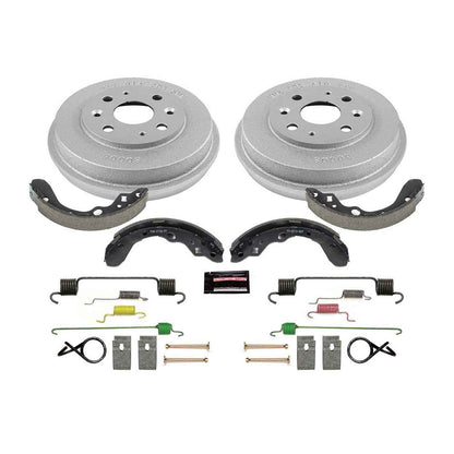 PowerStop Power Stop 99-03 Mazda Protege Rear Autospecialty Drum Kit KOE15357DK