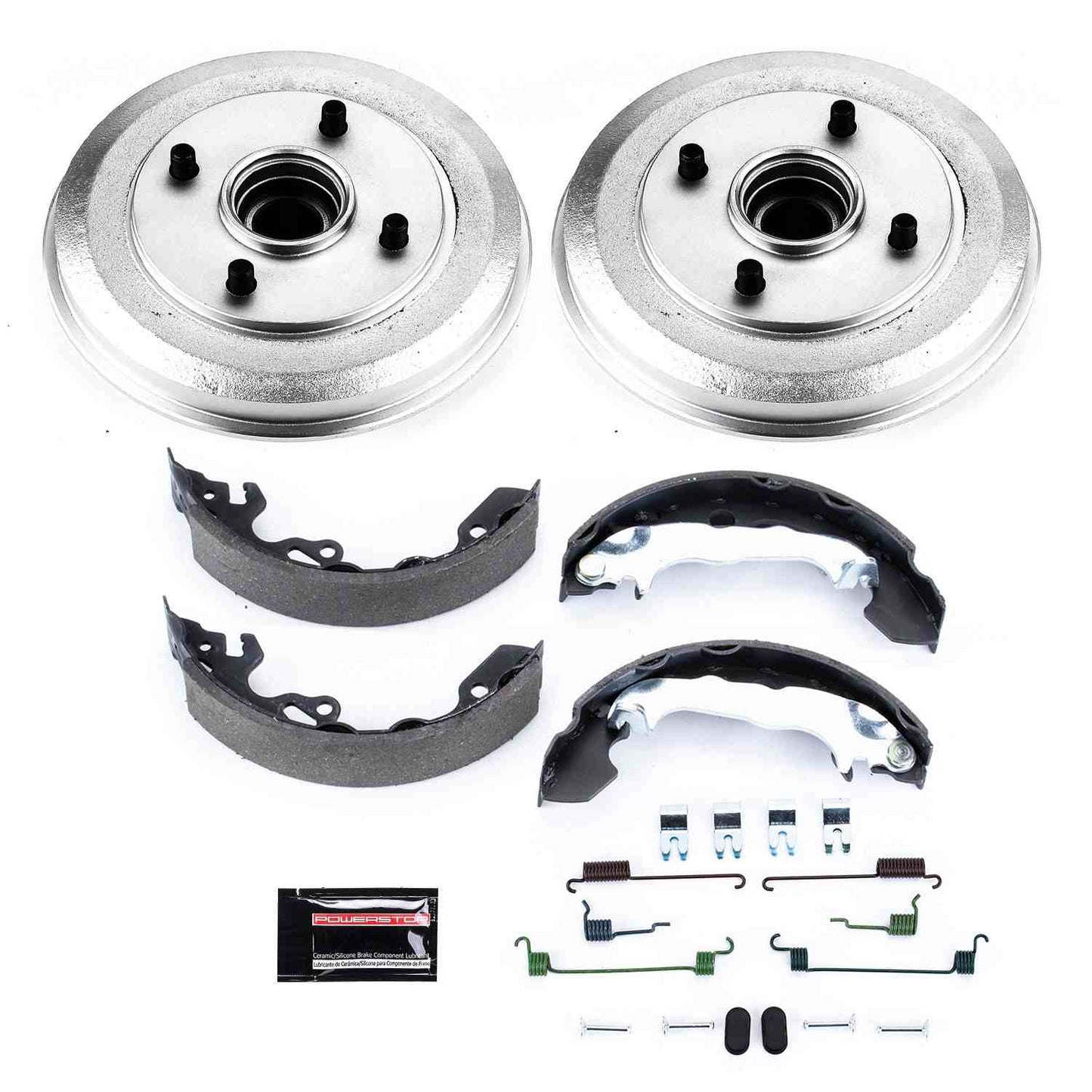PowerStop Power Stop 00-08 Ford Focus Rear Autospecialty Drum Kit KOE15359DK