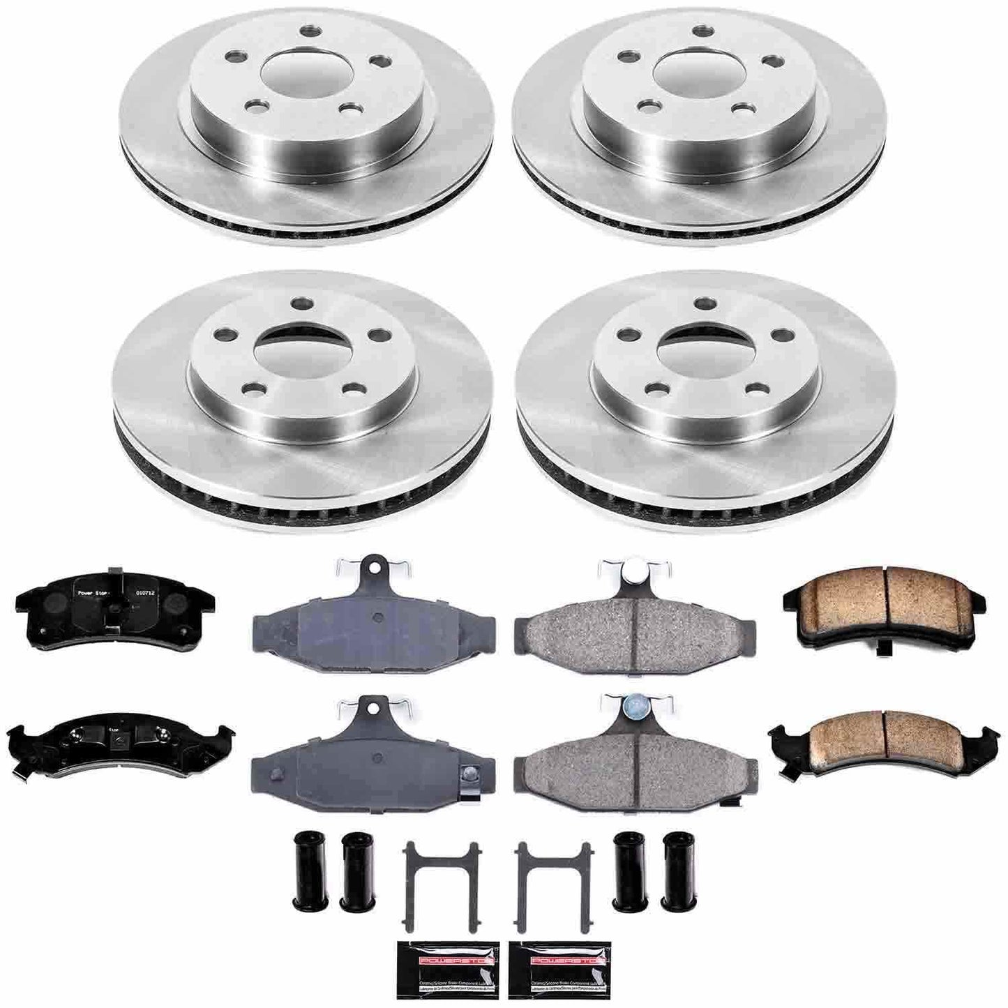 PowerStop Power Stop 94-97 Chevrolet Camaro Front & Rear Autospecialty Brake Kit KOE1535