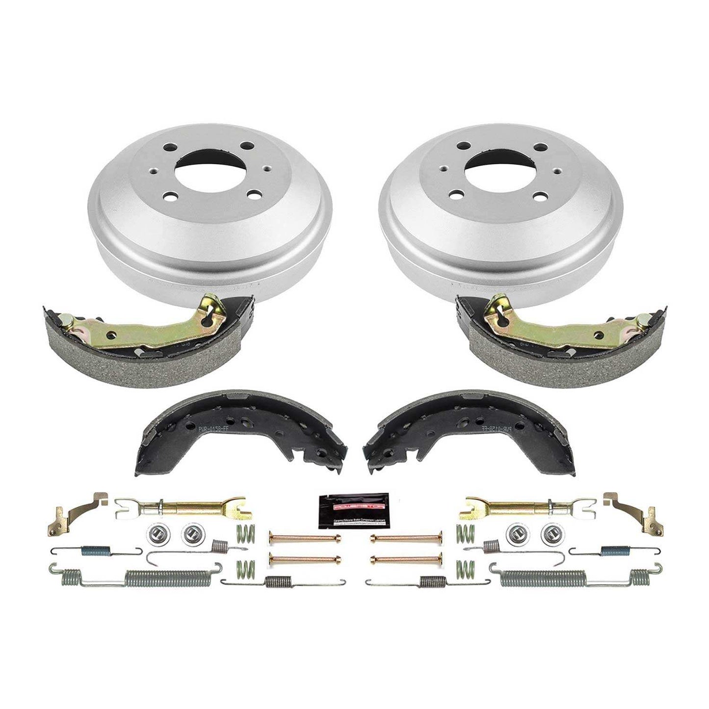 PowerStop Power Stop 00-02 Hyundai Accent Rear Autospecialty Drum Kit KOE15361DK