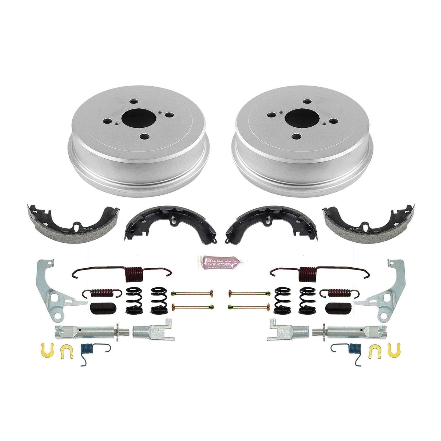PowerStop Power Stop 00-02 Toyota Corolla Rear Autospecialty Drum Kit KOE15363DK