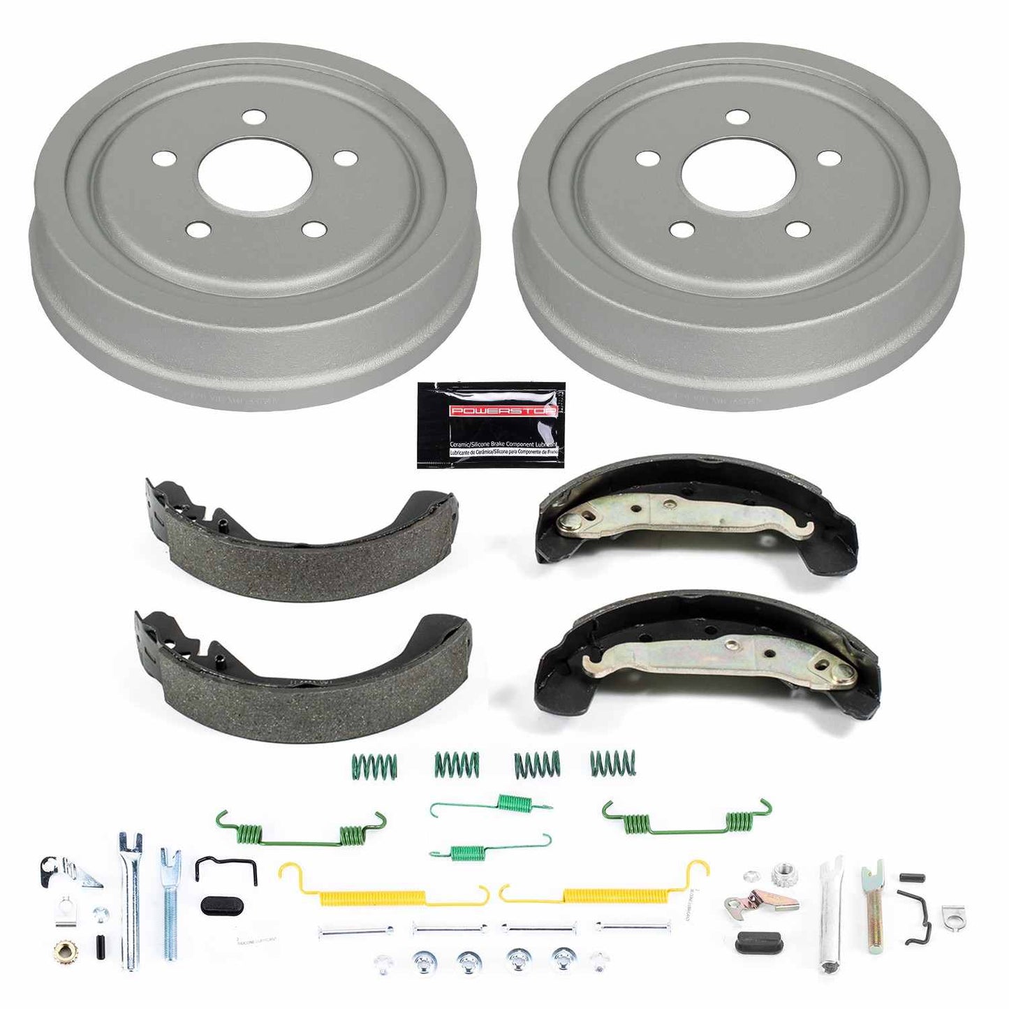 PowerStop Power Stop 00-04 Saturn L-Series Rear Autospecialty Drum Kit KOE15364DK