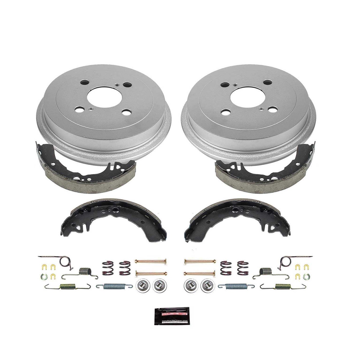 PowerStop Power Stop 00-05 Toyota Echo Rear Autospecialty Drum Kit KOE15367DK