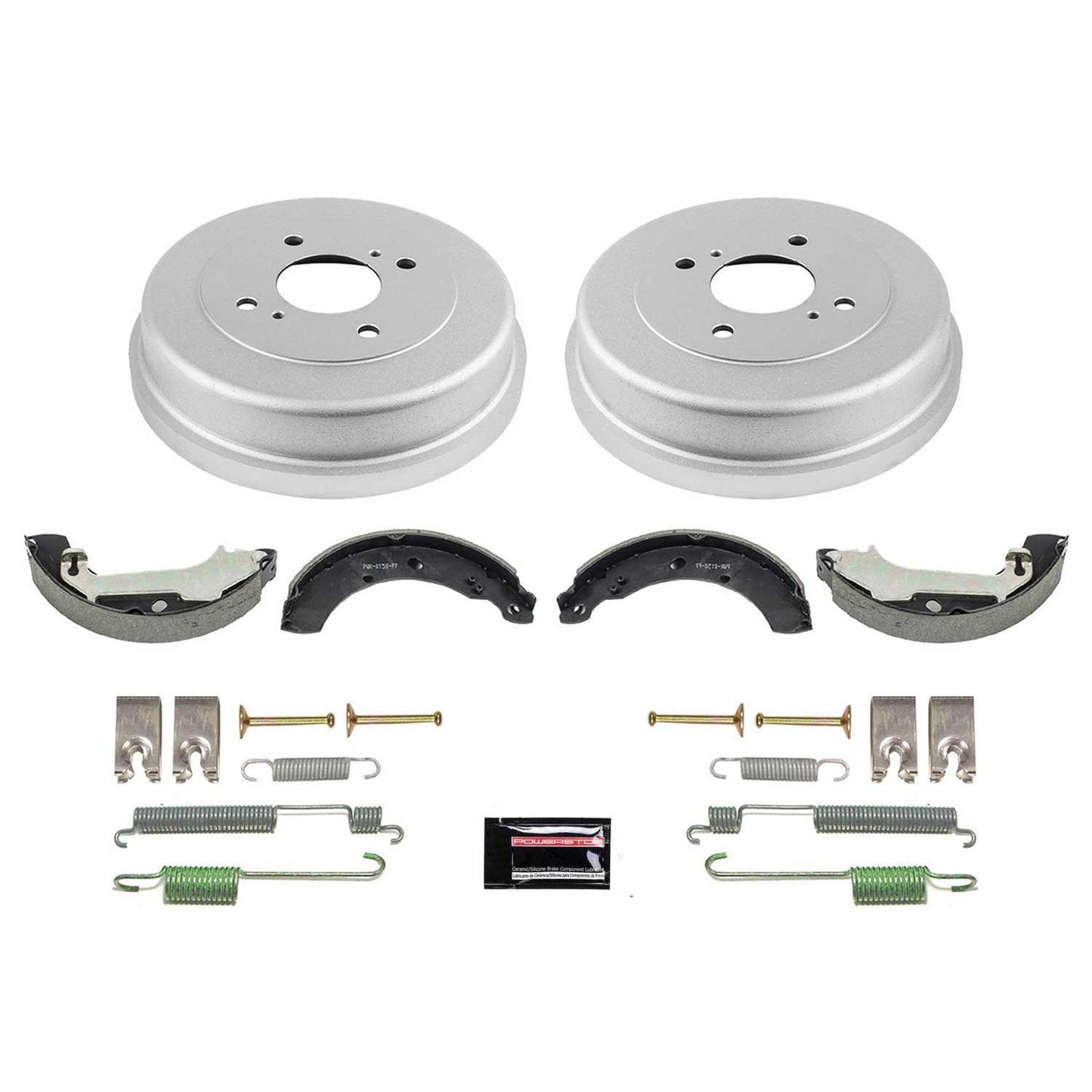 PowerStop Power Stop 99-01 Nissan Altima Rear Autospecialty Drum Kit KOE15369DK