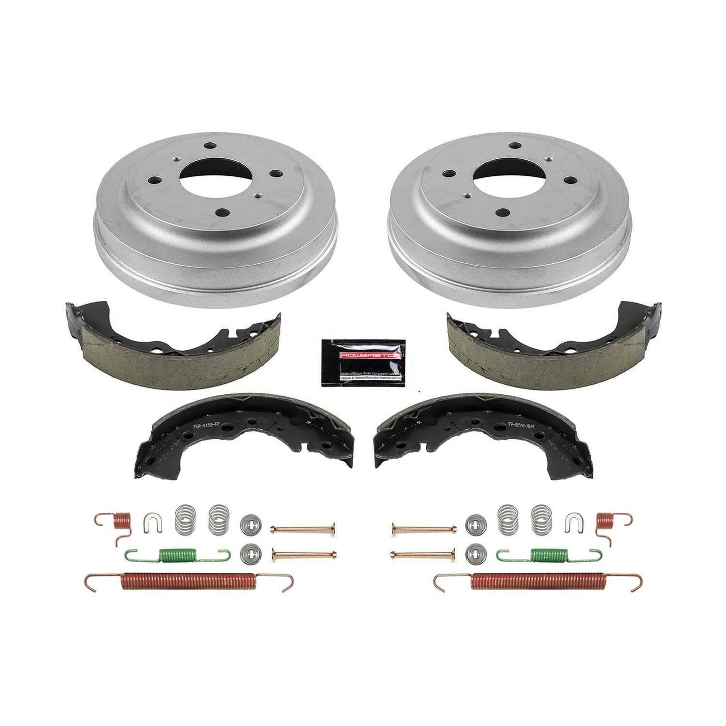 PowerStop Power Stop 02-06 Nissan Sentra Rear Autospecialty Drum Kit KOE15376DK