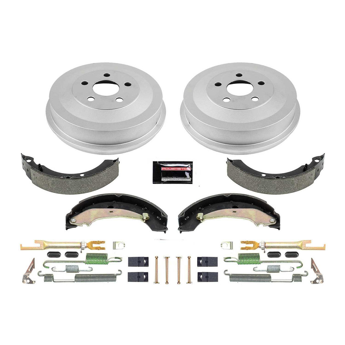 PowerStop Power Stop 04-09 Chrysler PT Cruiser Rear Autospecialty Drum Kit KOE15390DK